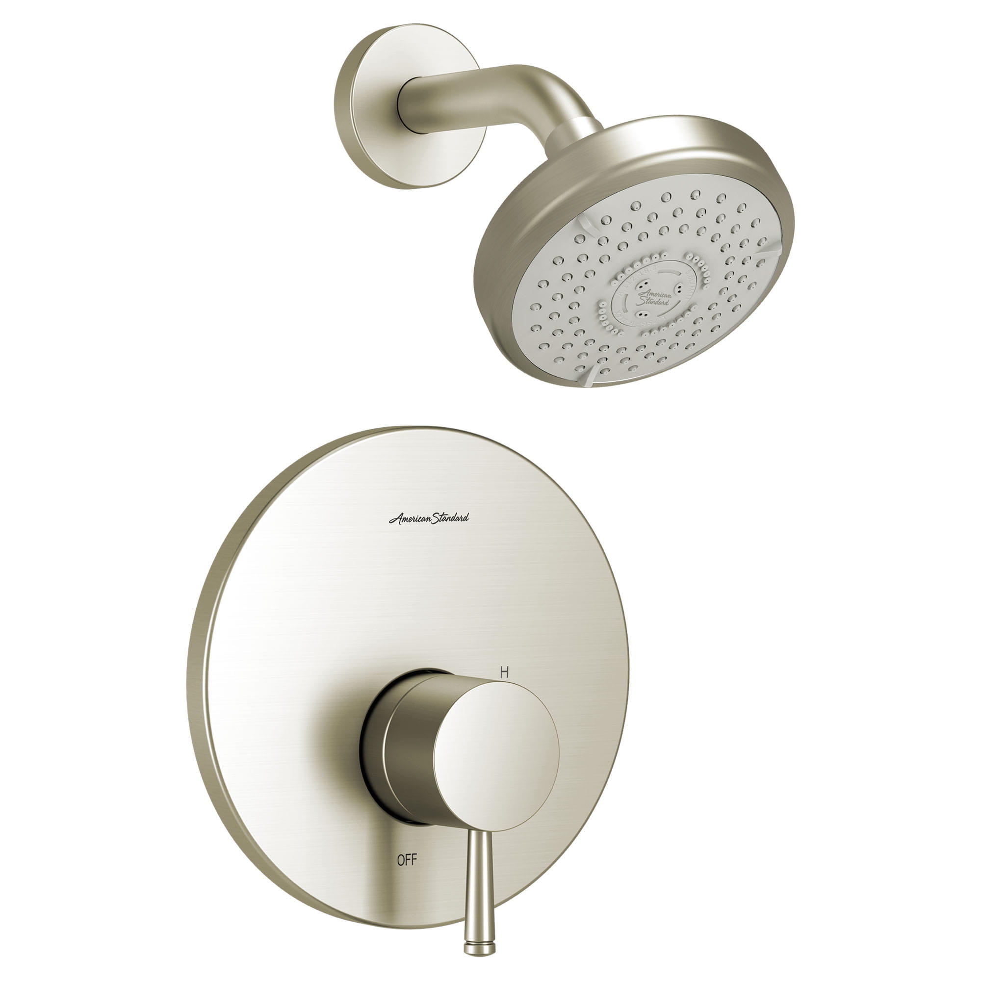 Serin® 1.75 gpm/6.6 L/min Tub and Shower Trim Kit With Water-Saving 3-Function Shower Head, Double Ceramic Pressure Balance Cartridge With Lever Handle